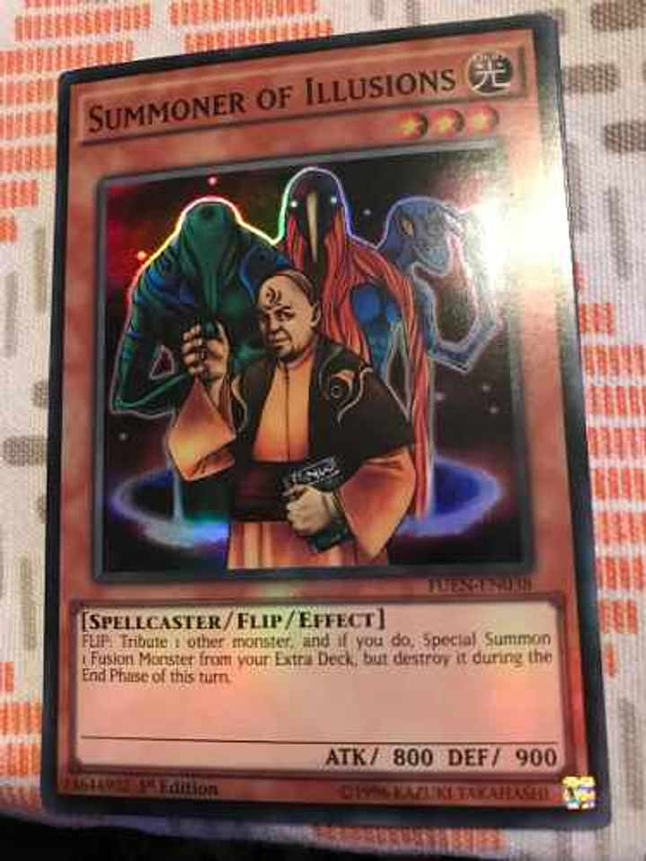Summoner Of Illusions - fuen-en038 - Super Rare 1st Edition 1