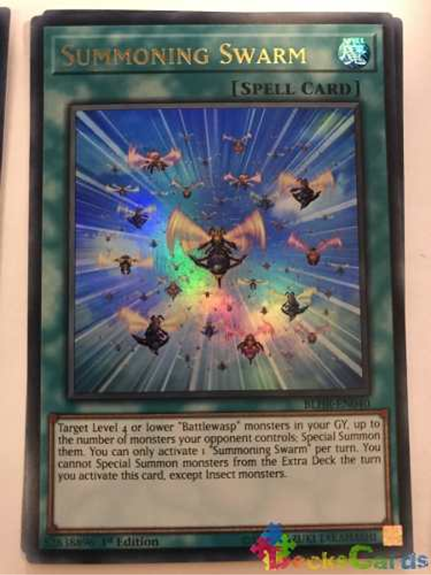 Summoning Swarm - blhr-en040 - Ultra Rare 1st Edition 1
