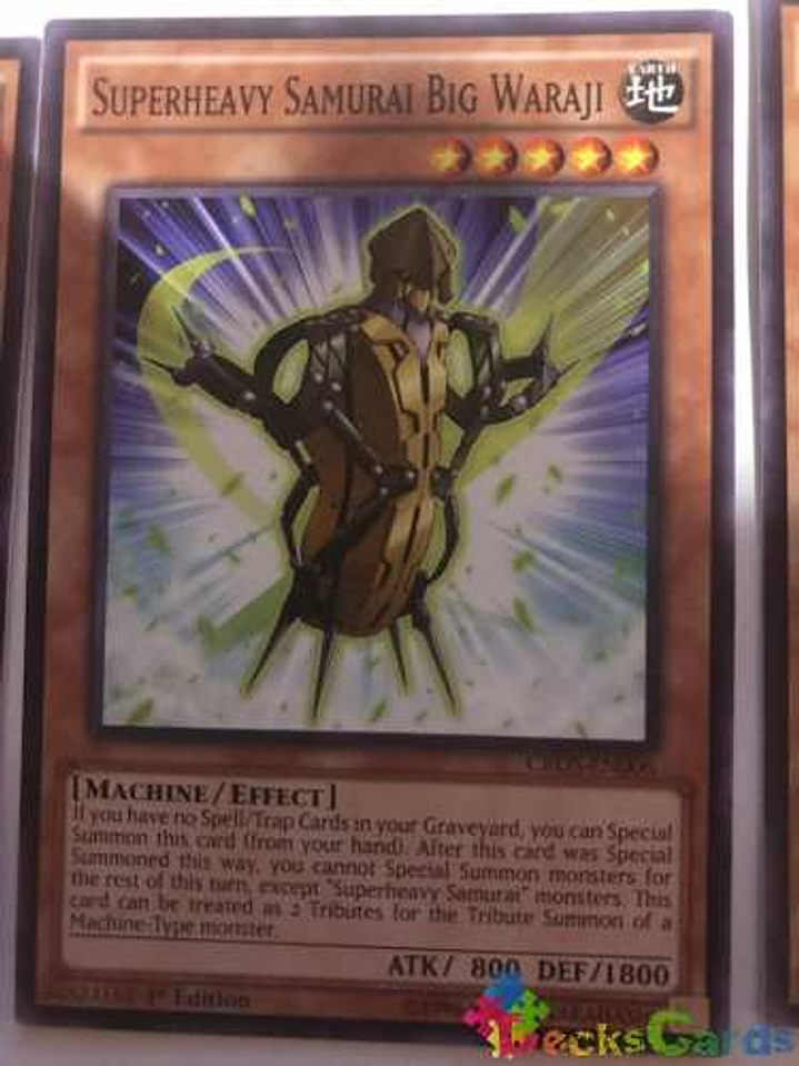 Superheavy Samurai Big Waraji - cros-en006 - Common 1st Edition 1