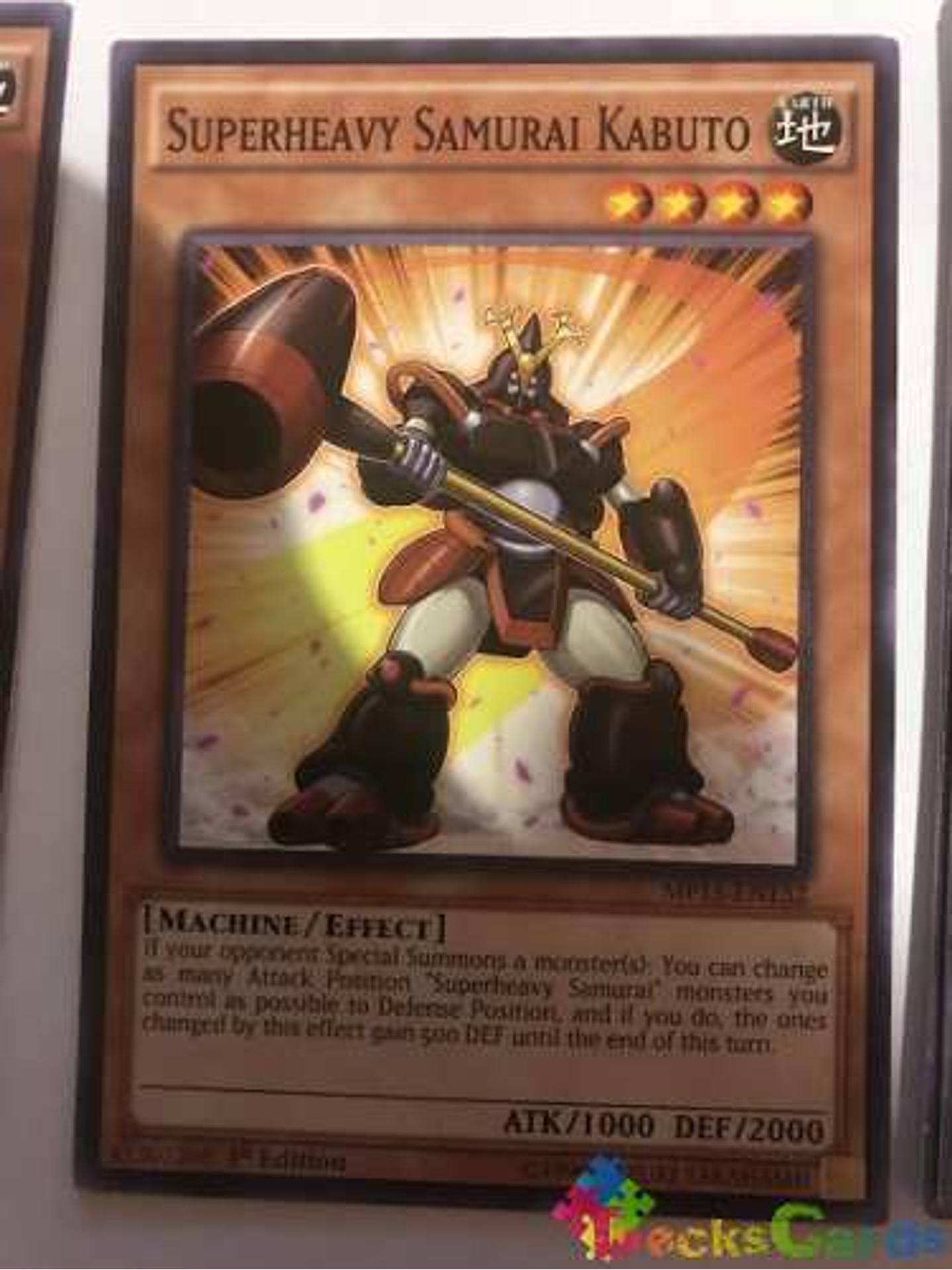 Superheavy Samurai Kabuto - mp15-en132 - Common 1st Edition 1