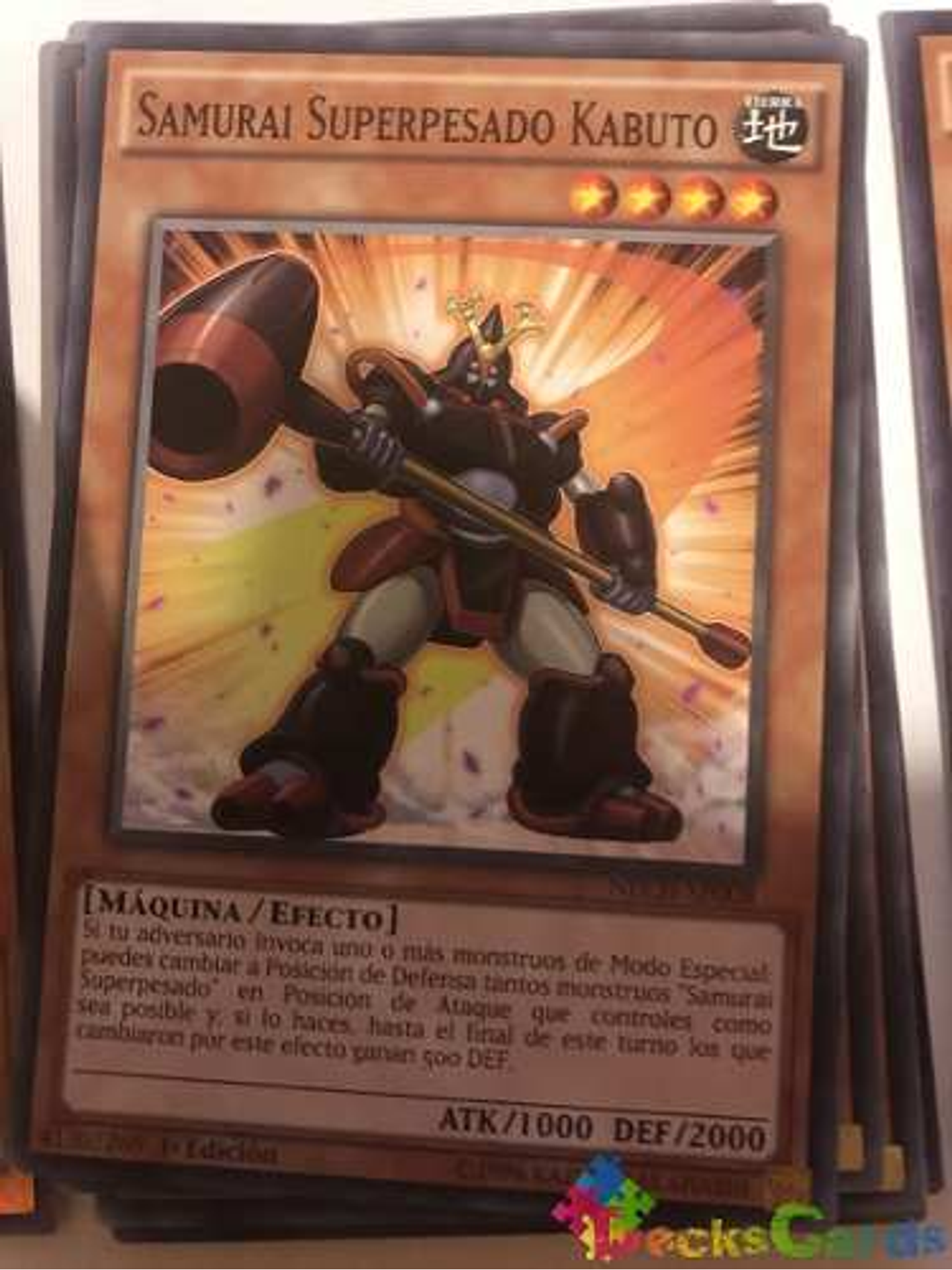 Superheavy Samurai Kabuto - nech-en008 - Common 1st Edition 1