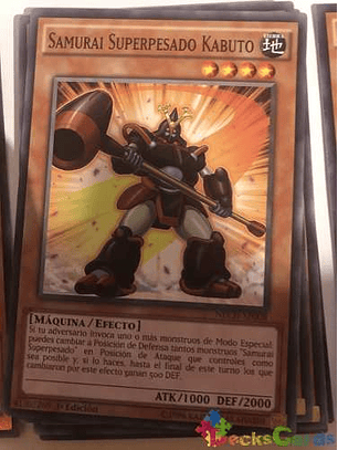 Superheavy Samurai Kabuto - nech-en008 - Common 1st Edition