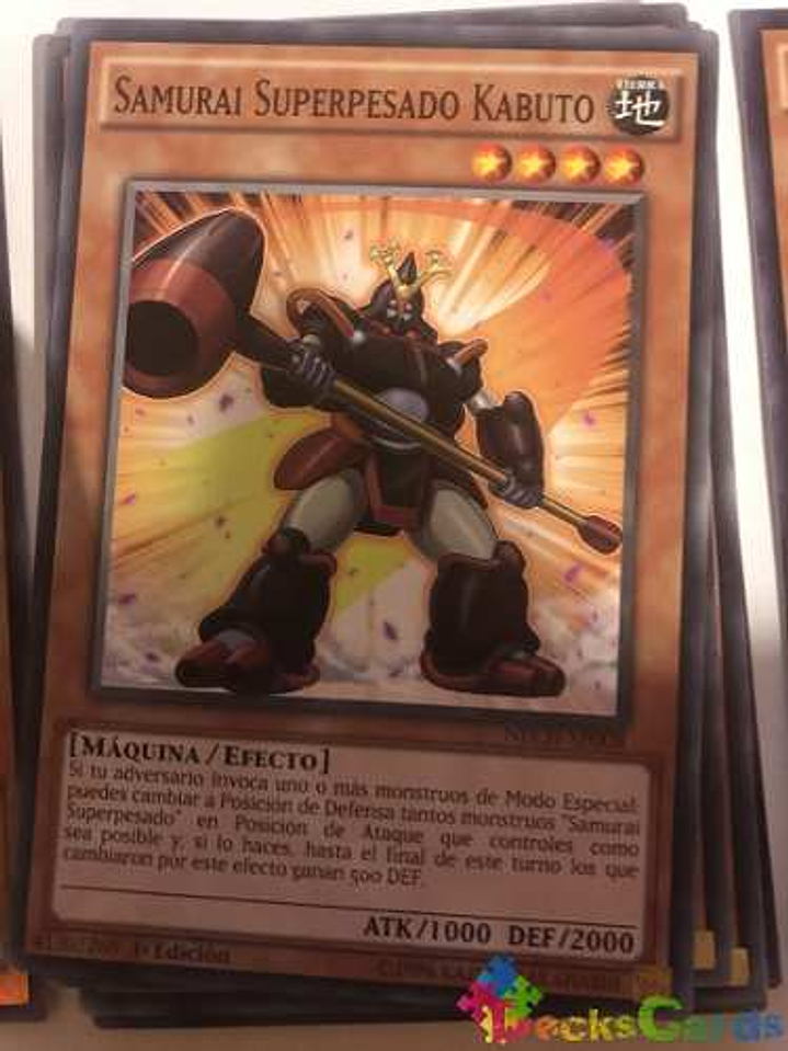 Superheavy Samurai Kabuto - nech-en008 - Common 1st Edition 1