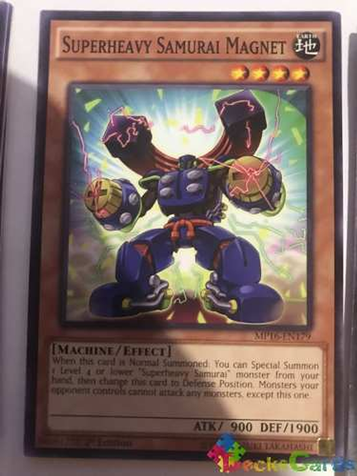 Superheavy Samurai Magnet - mp16-en179 - Common 1st Edition 1