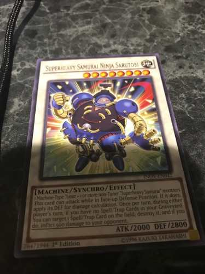 Superheavy Samurai Ninja Sarutobi - inov-en042 - Rare 1st Edition 1