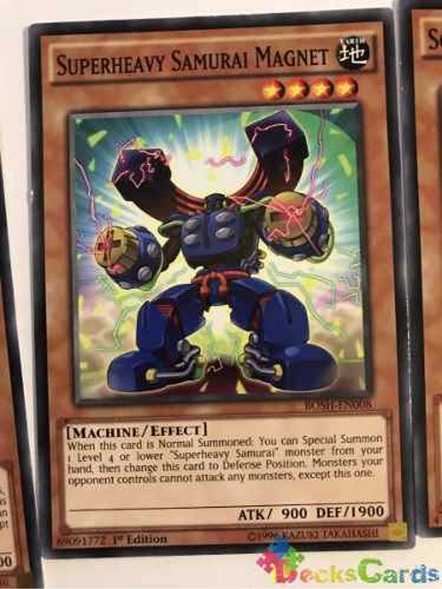 Superheavy Samurai Magnet - bosh-en008 - Common 1st Edition 1