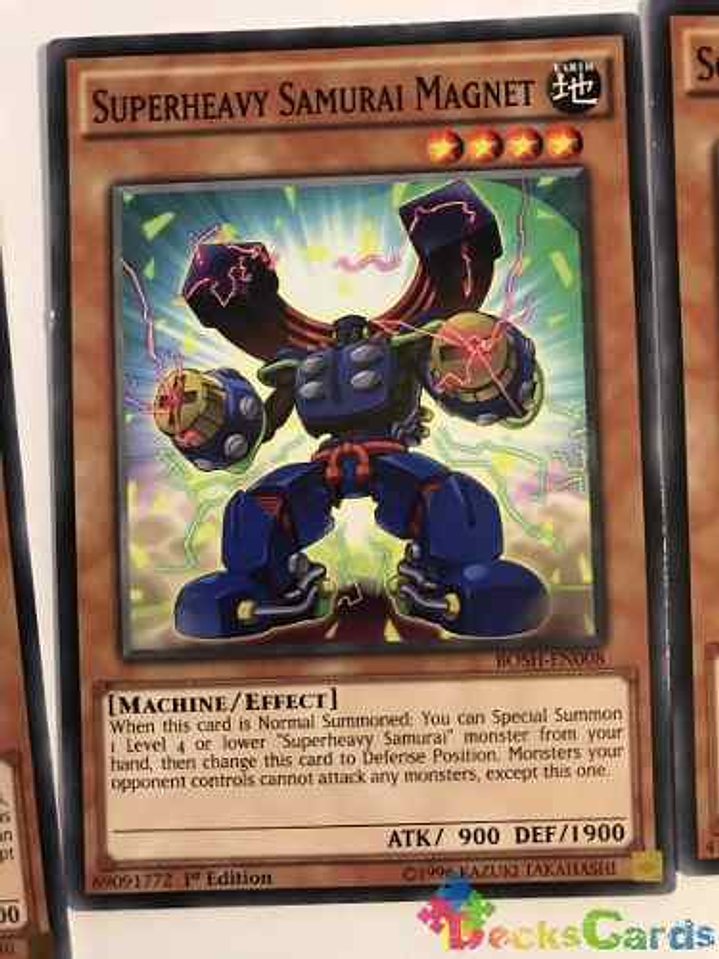 Superheavy Samurai Magnet - bosh-en008 - Common 1st Edition 1