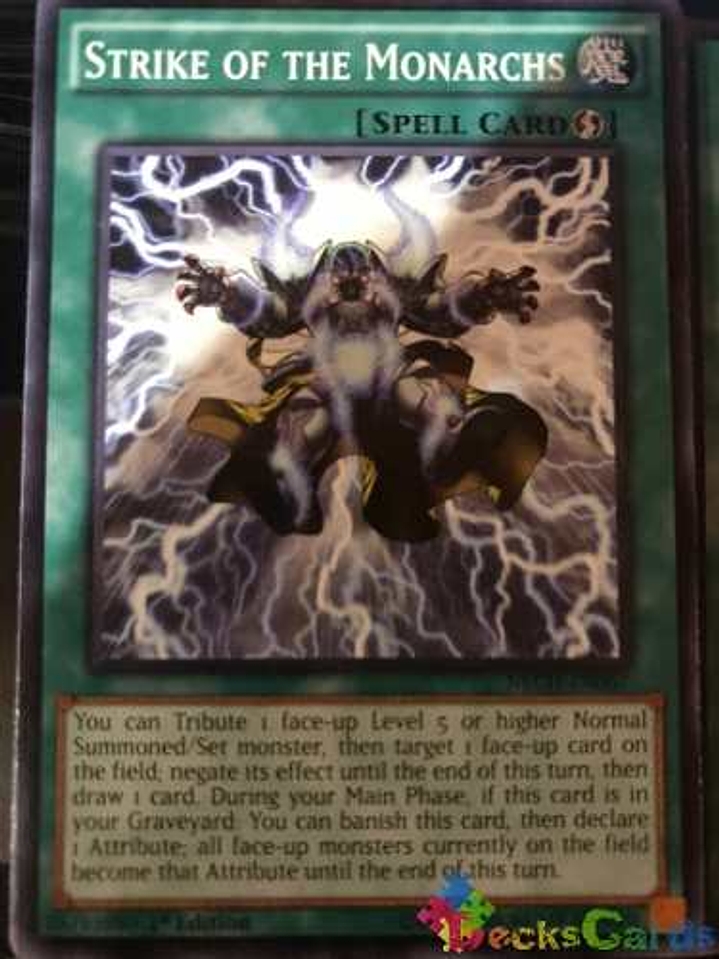 Strike Of The Monarchs - nech-en067 - Common 1st Edition 2