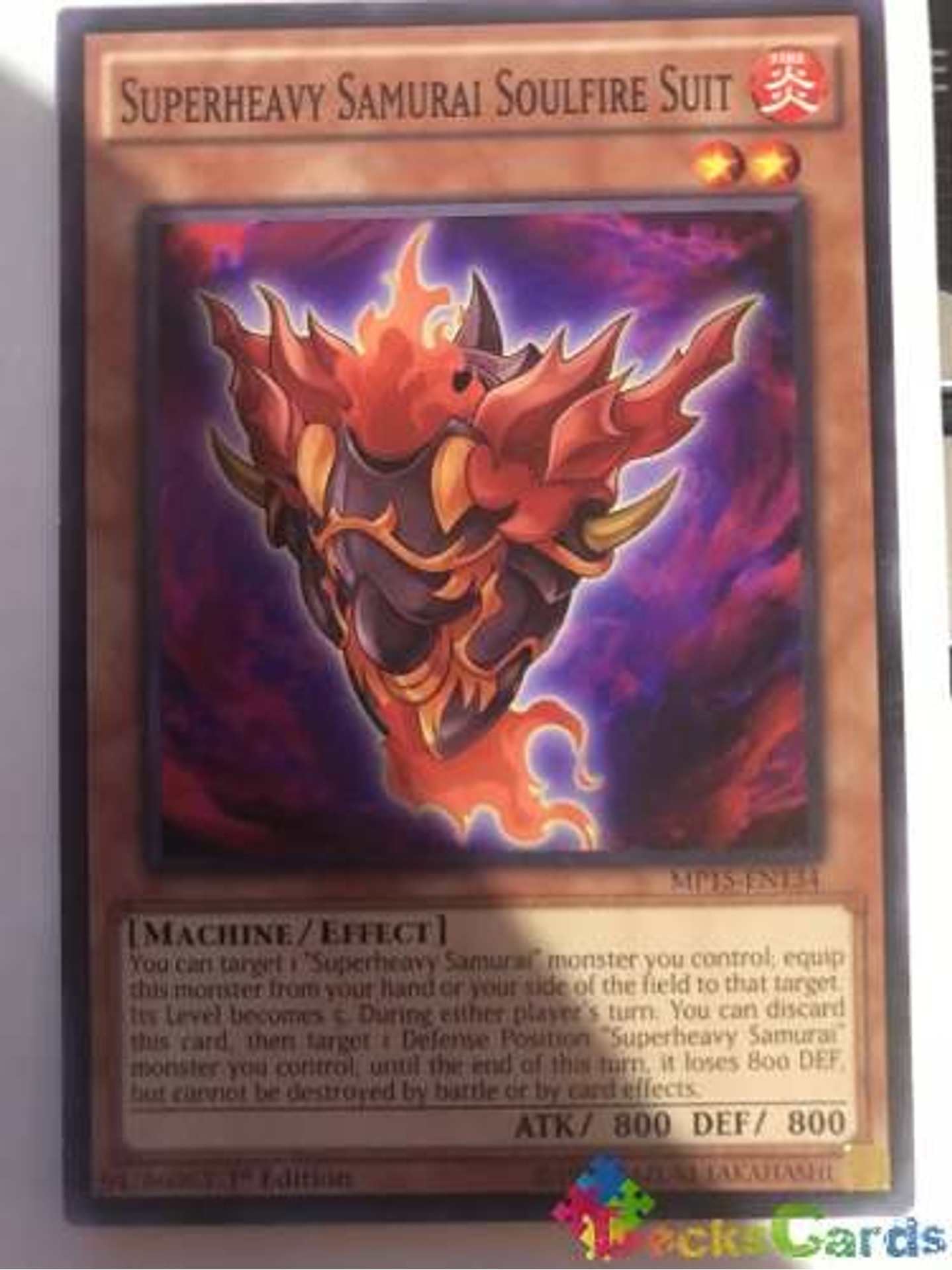 Superheavy Samurai Soulfire Suit - mp15-en134 - Common 1st E 1