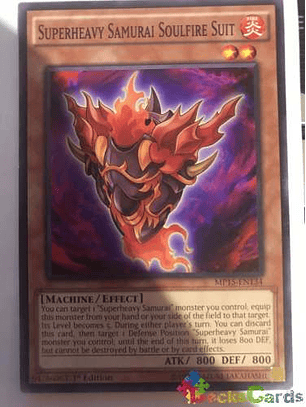 Superheavy Samurai Soulfire Suit - mp15-en134 - Common 1st E