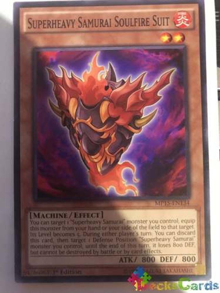 Superheavy Samurai Soulfire Suit - mp15-en134 - Common 1st E 1