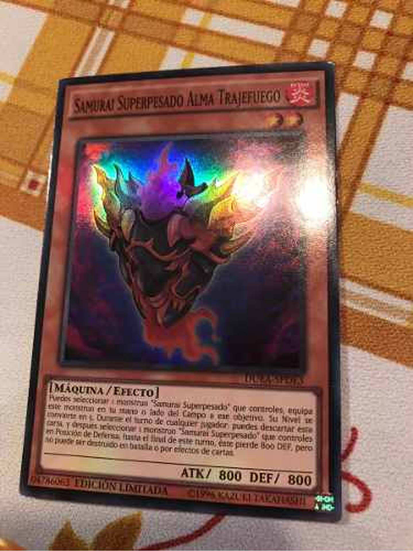 Superheavy Samurai Soulfire Suit - duea-ende3 - Super Rare L 1