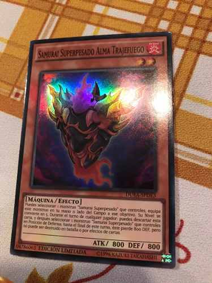 Superheavy Samurai Soulfire Suit - duea-ende3 - Super Rare L 1