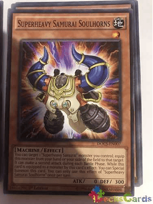 Superheavy Samurai Soulhorns - docs-en007 - Common 1st Edition