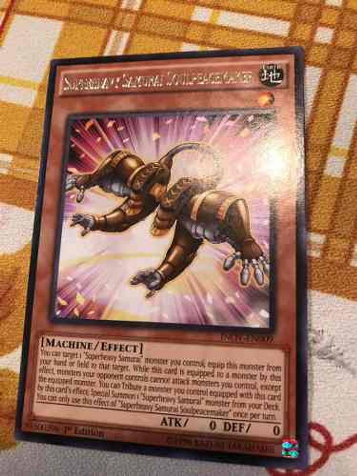 Superheavy Samurai Soulpeacemaker - inov-en009 - Rare 1st Edition 1