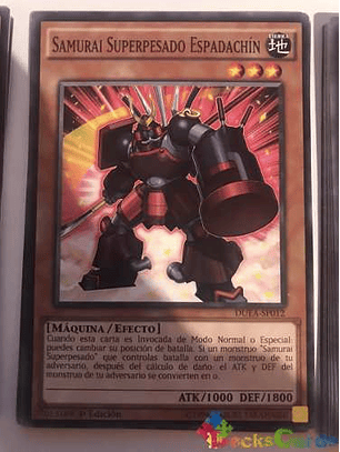 Superheavy Samurai Swordsman - duea-en012 - Common 1st Edition