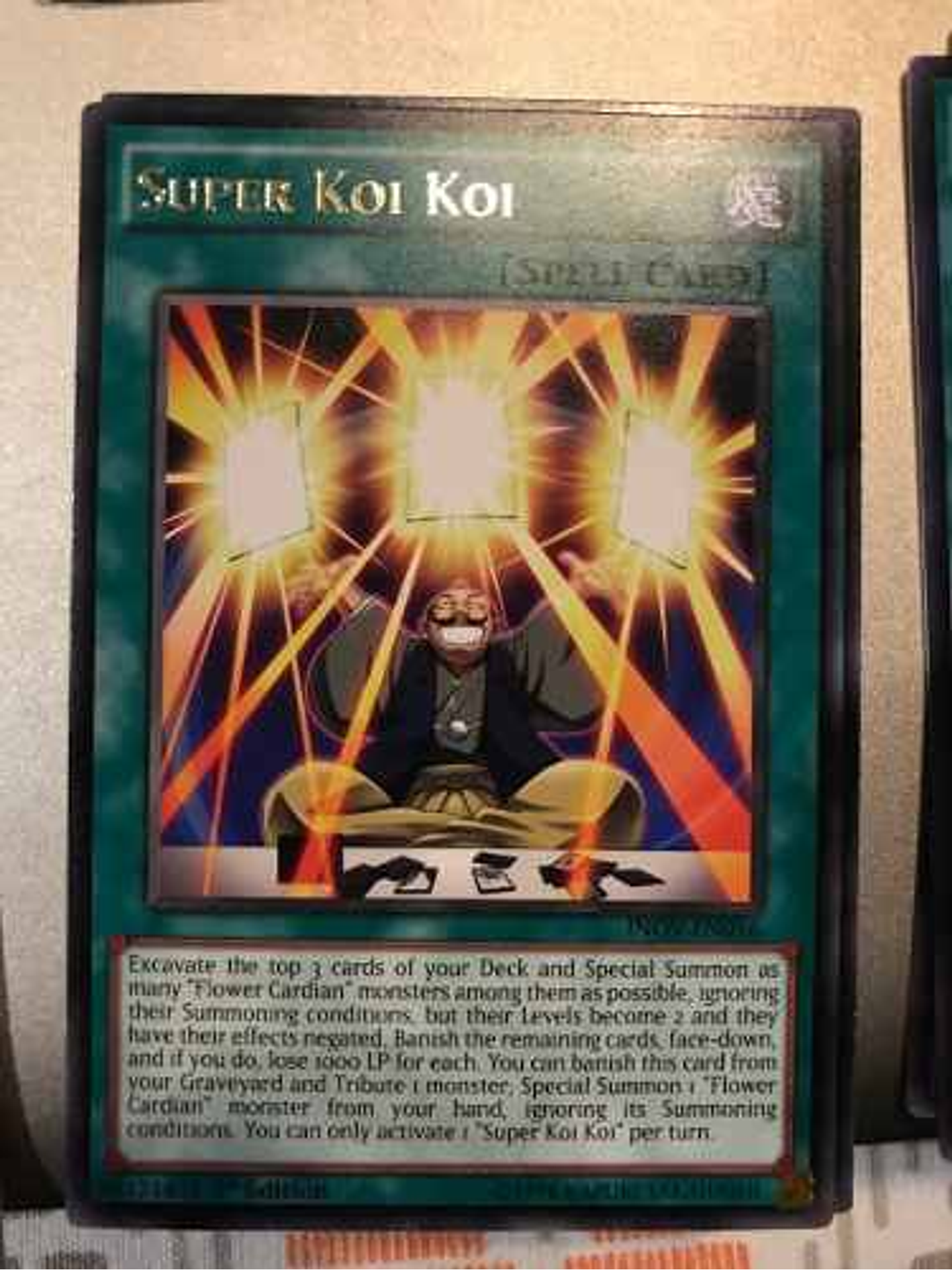 Super Koi Koi - inov-en056 - Rare 1st Edition 1