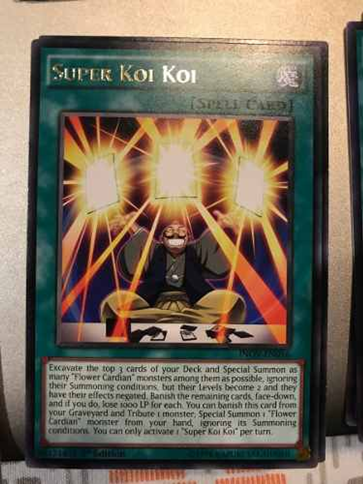 Super Koi Koi - inov-en056 - Rare 1st Edition 1