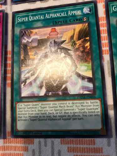 Super Quantal Alphancall Appeal - dane-en056 - Common 1st Edition