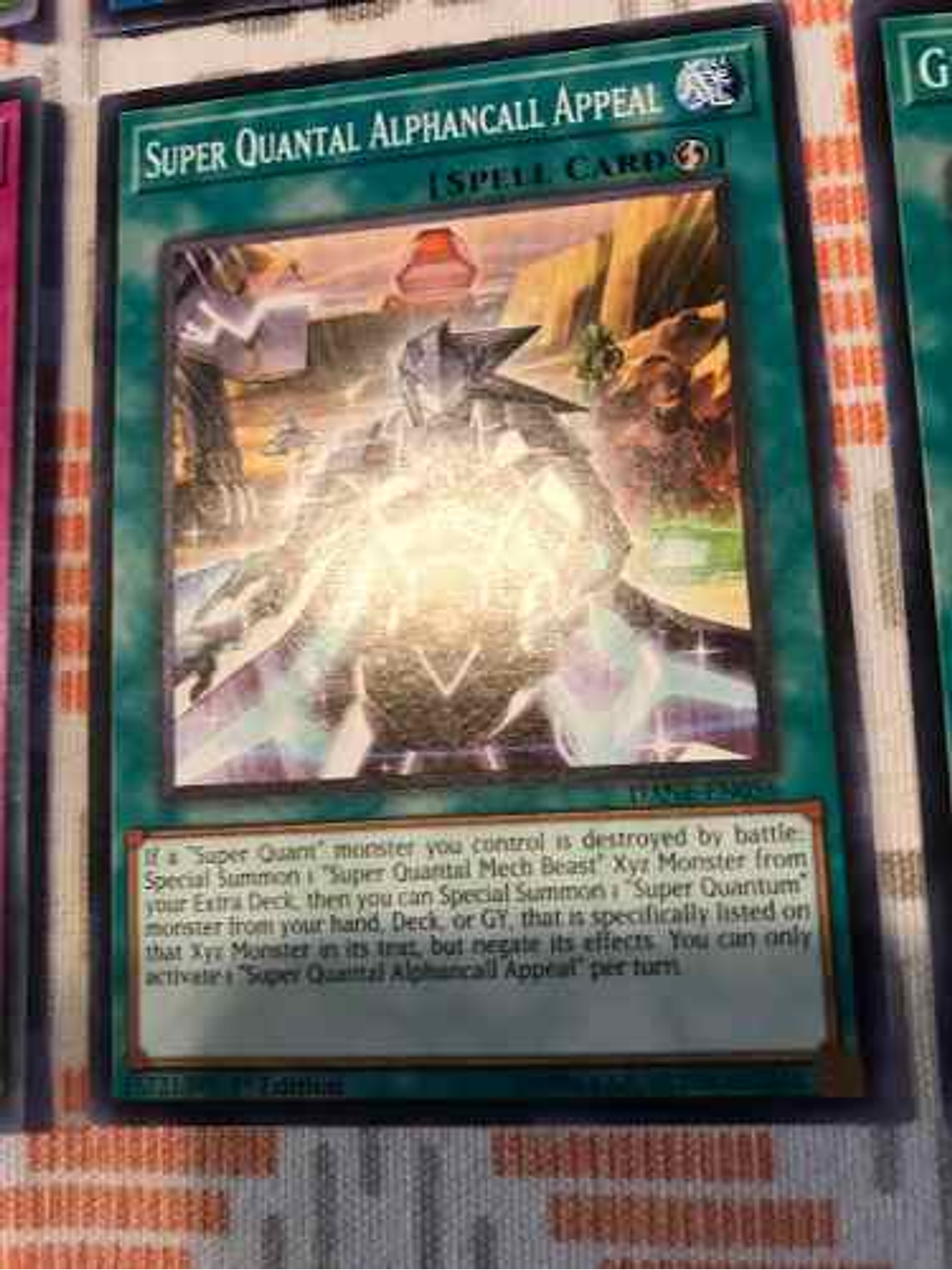 Super Quantal Alphancall Appeal - dane-en056 - Common 1st Edition 1