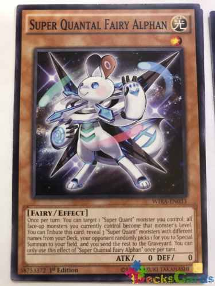 Super Quantal Fairy Alphan - wira-en033 - Common 1st Edition 1
