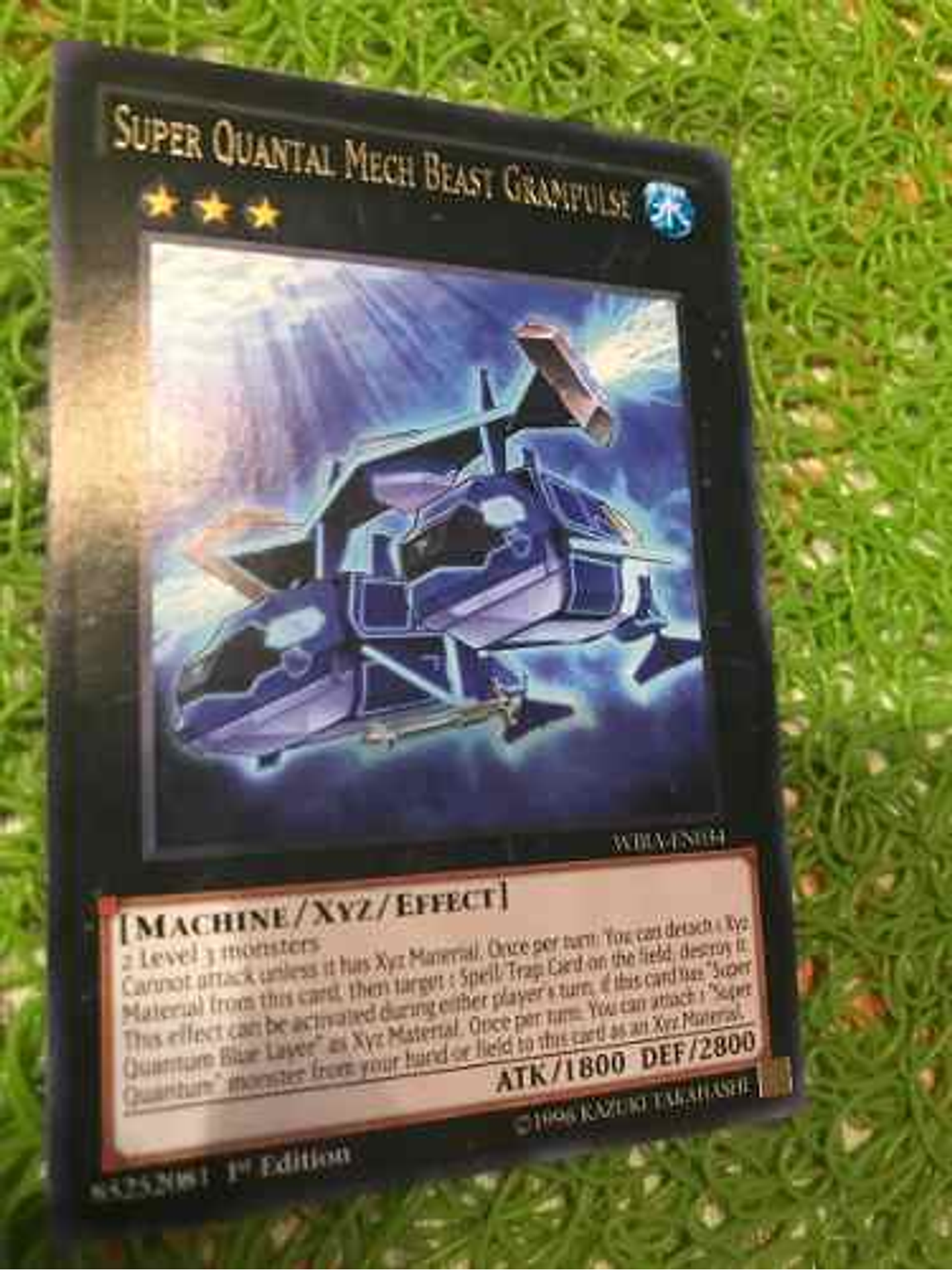 Super Quantal Mech Beast Grampulse - wira-en034 - Rare 1st Edition 1