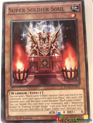 Super Soldier Soul - docs-en021 - Common 1st Edition