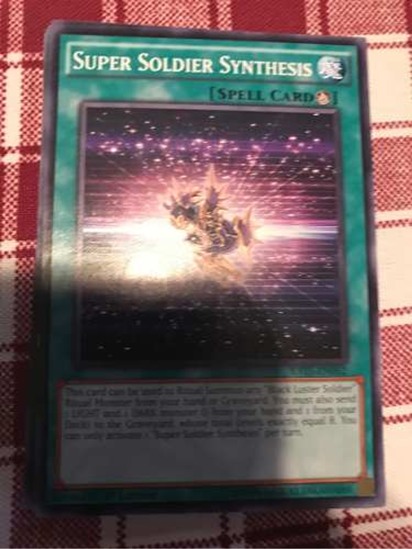 Super Soldier Synthesis - rate-en062 - Common 1st Edition 1