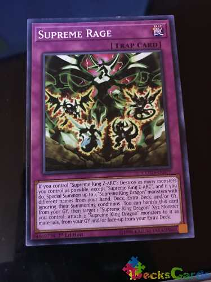 Supreme Rage - cotd-en070 - Common 1st Edition 1