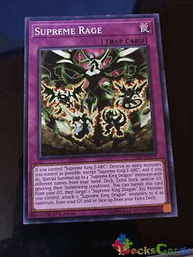 Supreme Rage - cotd-en070 - Common 1st Edition