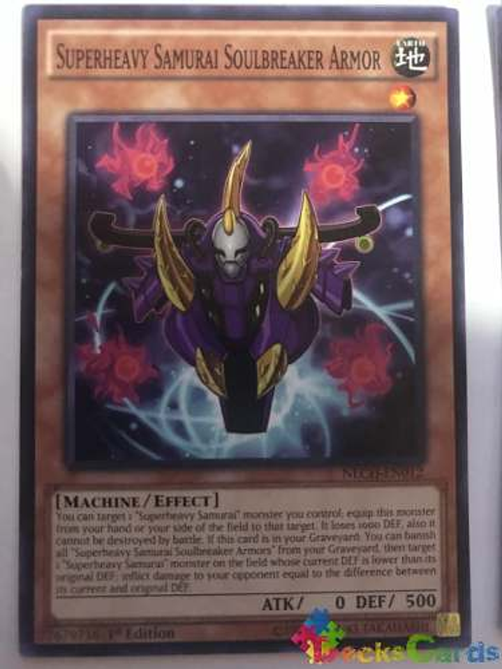 Superheavy Samurai Soulbreaker Armor - nech-en012 - Common 1st Edition 2