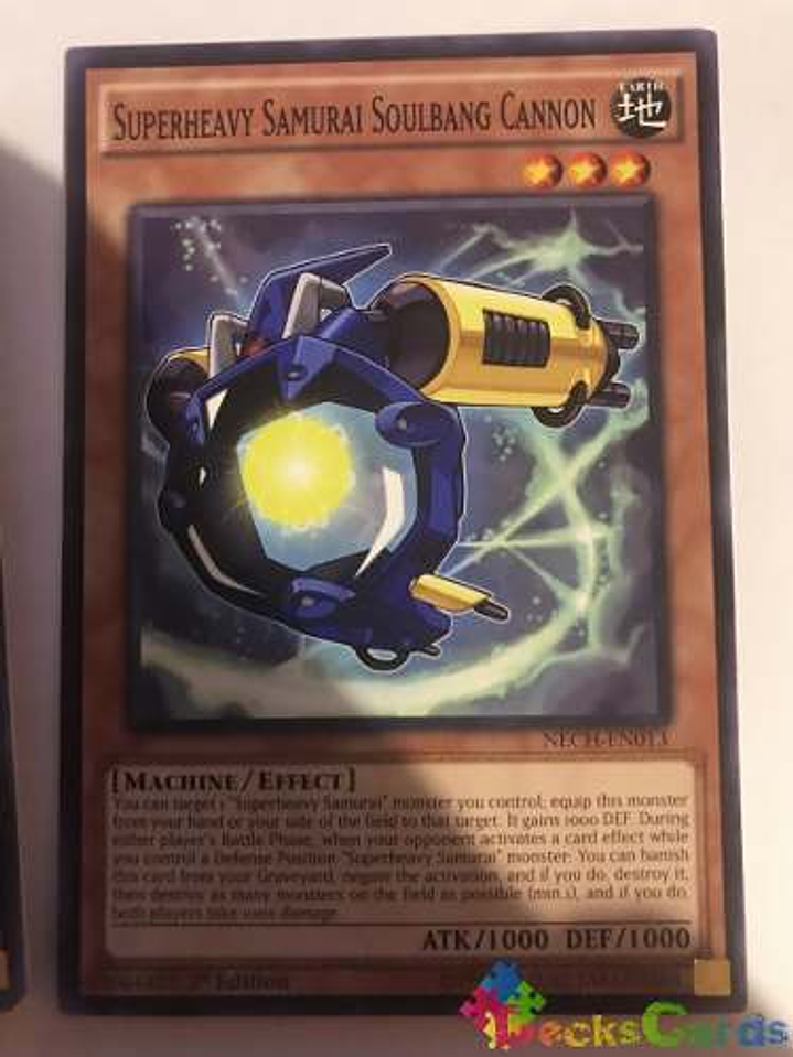 Superheavy Samurai Soulbang Cannon - nech-en013 - Common 1st 2