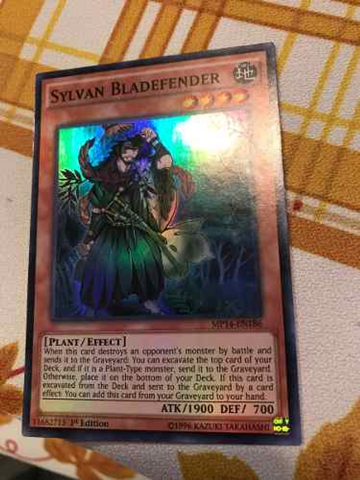 Sylvan Bladefender - mp14-en186 - Super Rare 1st Edition 1