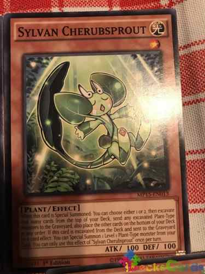 Sylvan Cherubsprout - mp15-en013 - Common 1st Edition 1