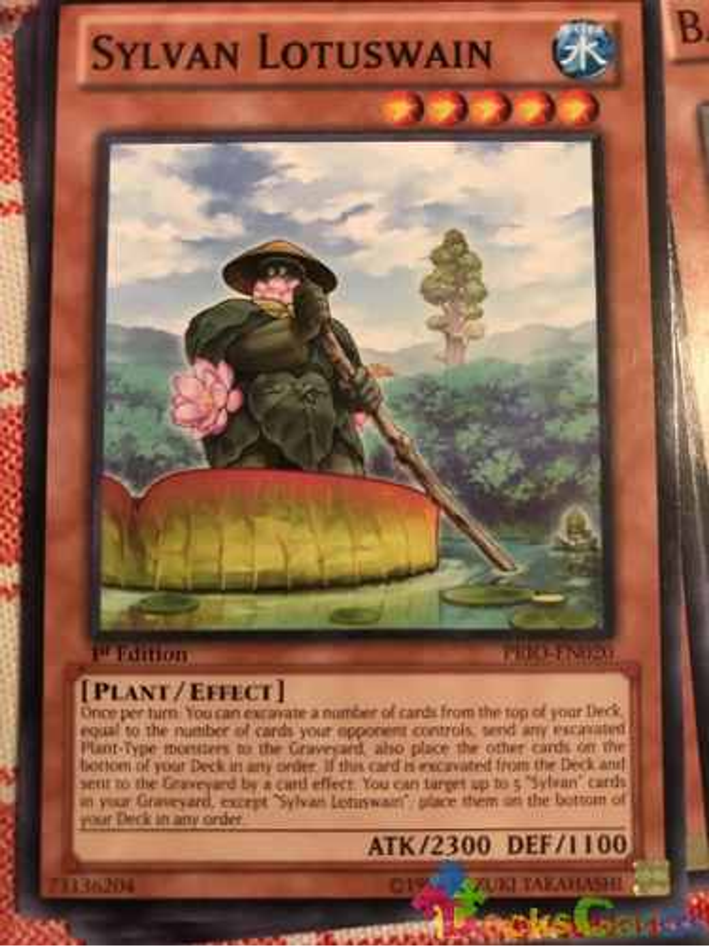 Sylvan Lotuswain - prio-en020 - Common 1st Edition 1