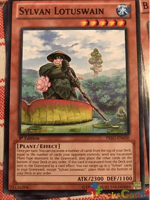 Sylvan Lotuswain - prio-en020 - Common 1st Edition