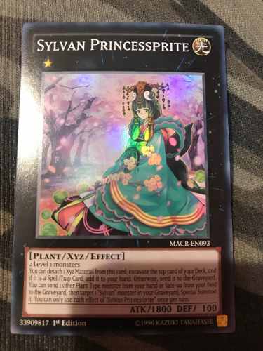 Sylvan Princessprite - macr-en093 - Super Rare 1st Edition