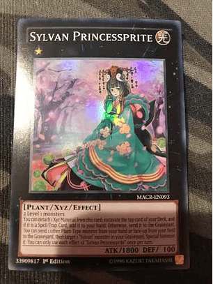 Sylvan Princessprite - macr-en093 - Super Rare 1st Edition