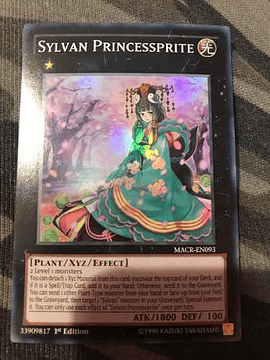 Sylvan Princessprite - macr-en093 - Super Rare 1st Edition