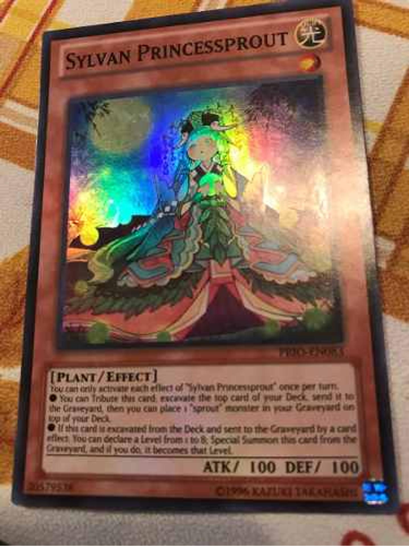 Sylvan Princessprout - prio-en083 - Super Rare 1st Edition 1