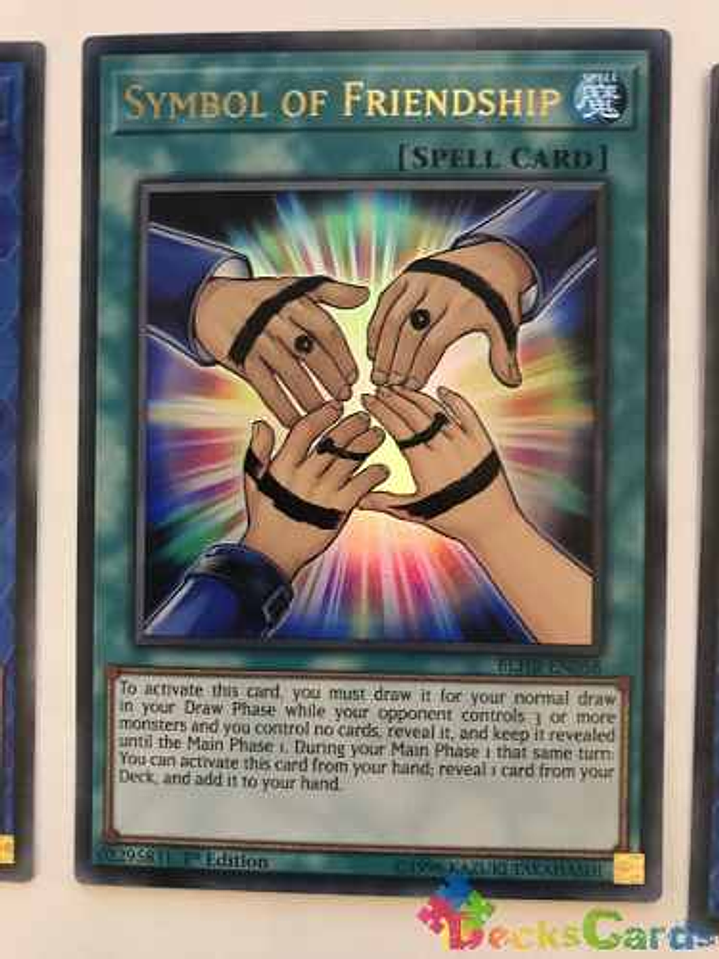 Symbol Of Friendship - blhr-en058 - Ultra Rare 1st Edition 1