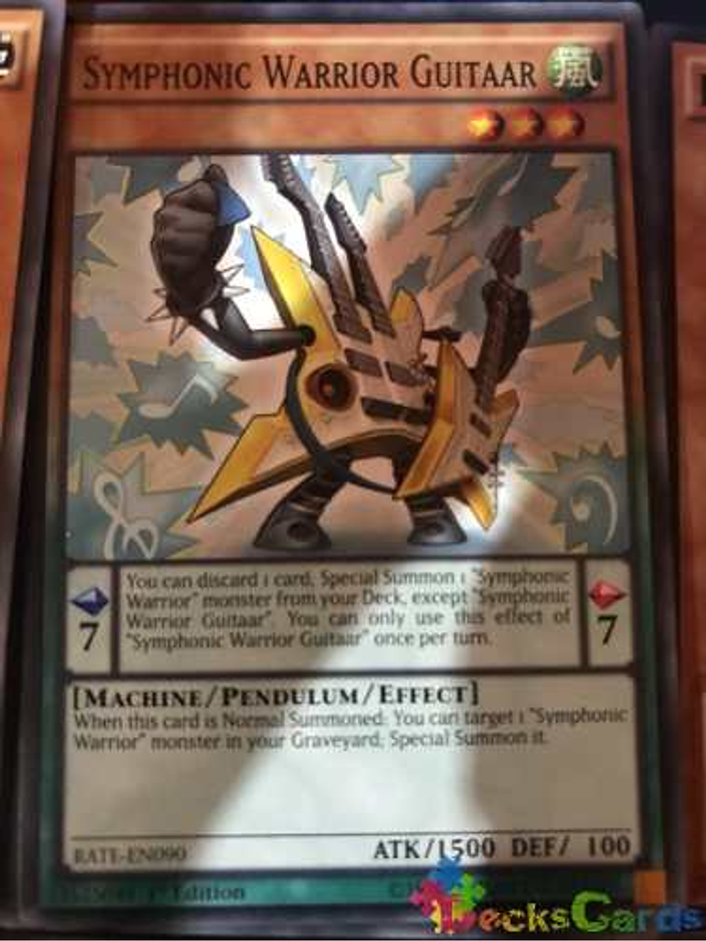 Symphonic Warrior Guitaar - rate-en090 - Common 1st Edition 1