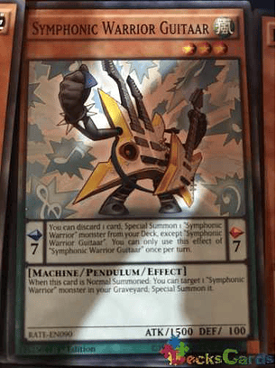 Symphonic Warrior Guitaar - rate-en090 - Common 1st Edition