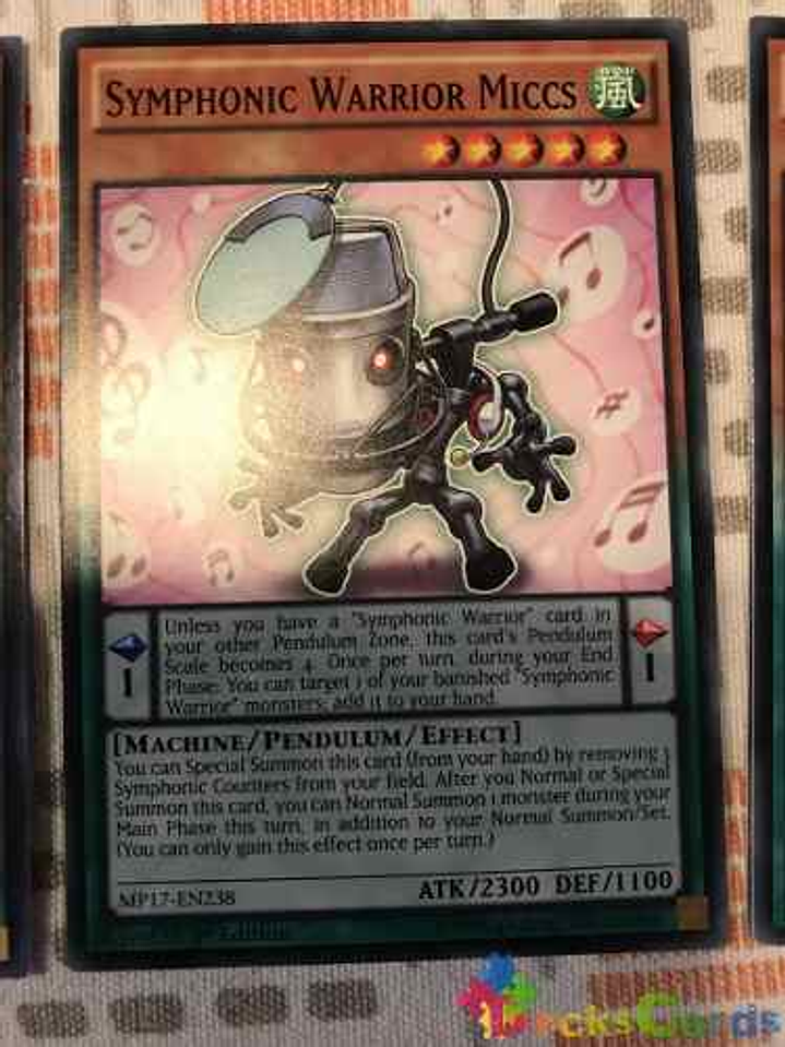 Symphonic Warrior Miccs - mp17-en238 - Common 1st Edition 1