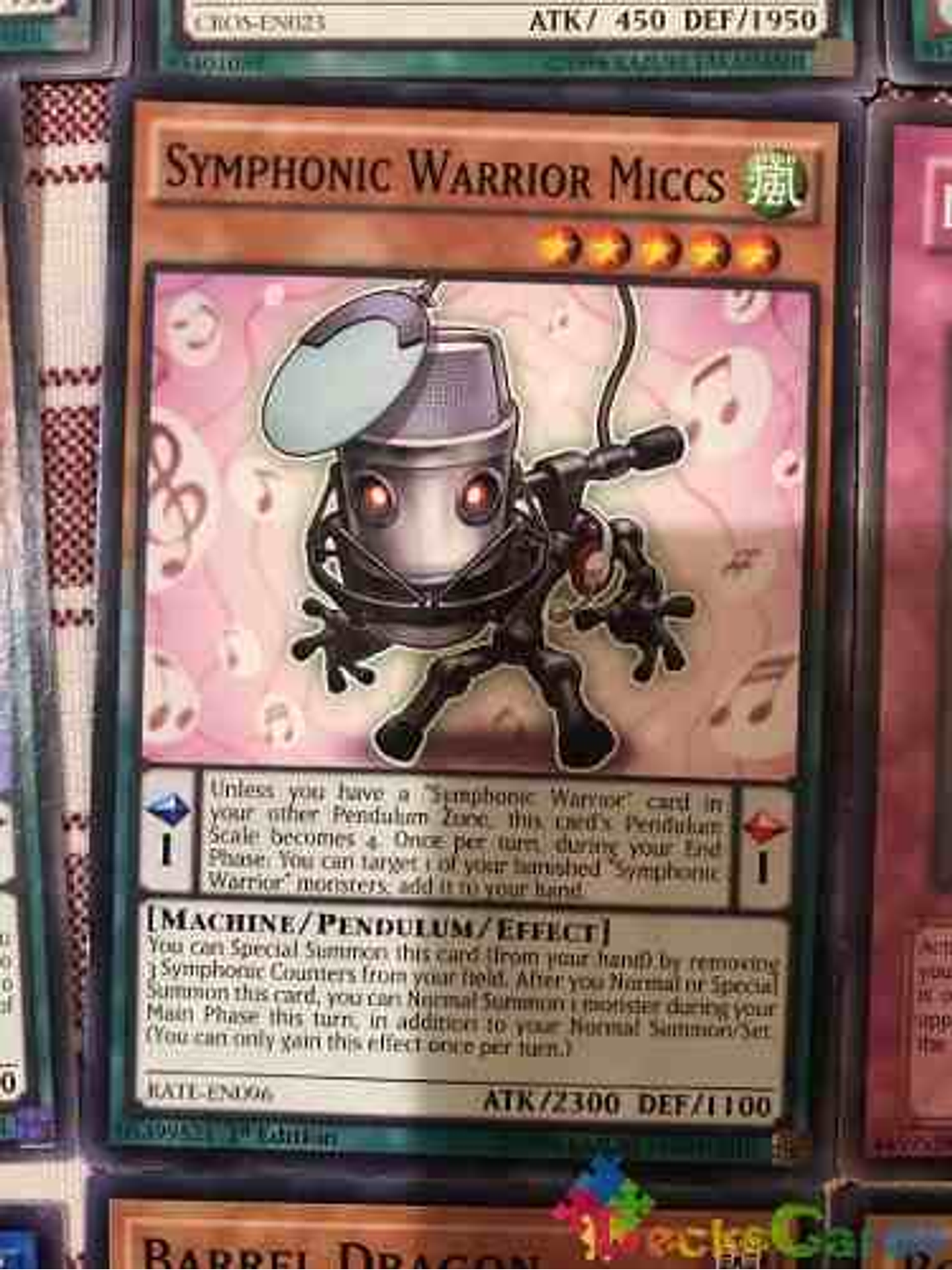 Symphonic Warrior Miccs - rate-en096 - Common 1st Edition 1