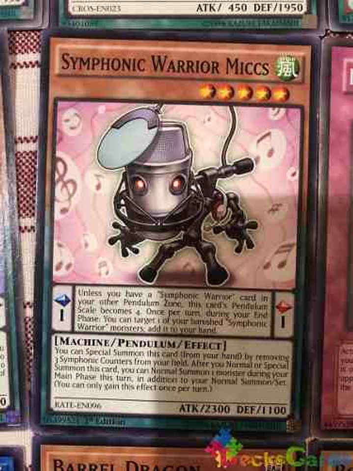 Symphonic Warrior Miccs - rate-en096 - Common 1st Edition 1