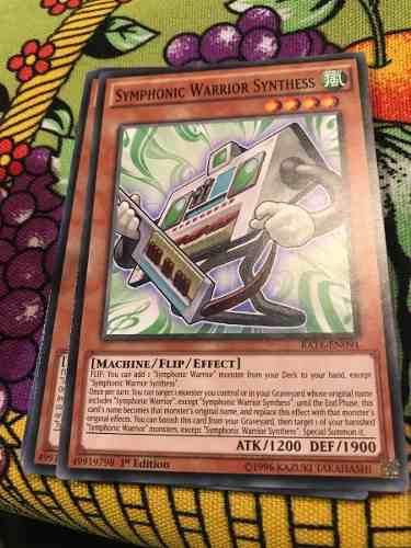 Symphonic Warrior Synthess - rate-en091 - Common 1st Edition