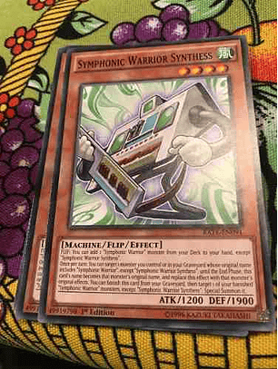 Symphonic Warrior Synthess - rate-en091 - Common 1st Edition
