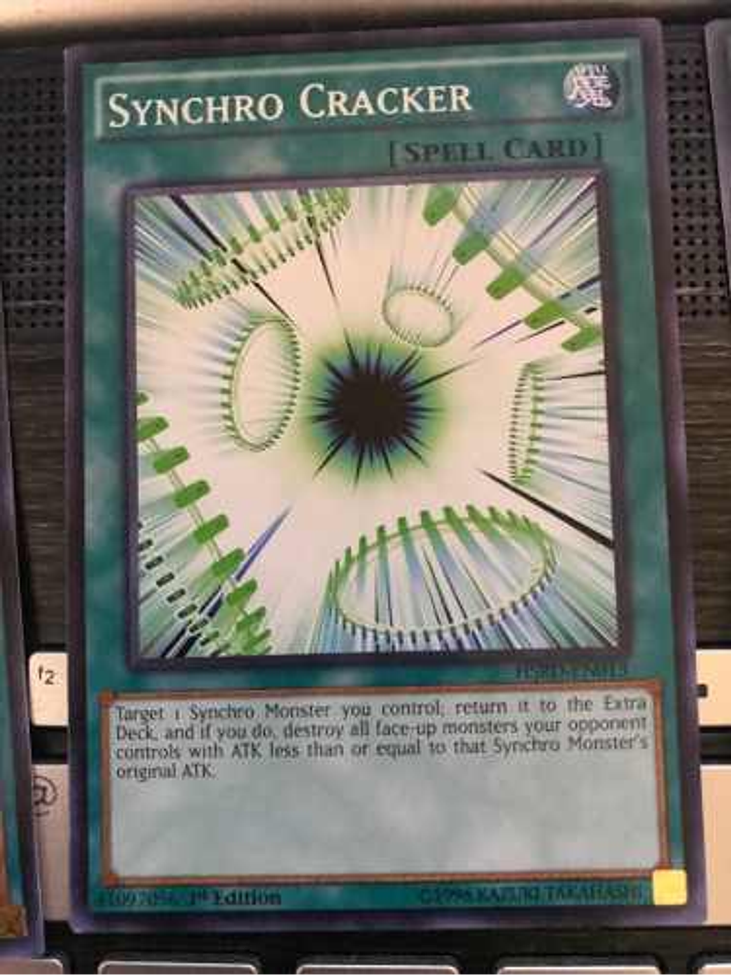 Synchro Cracker - hsrd-en013 - Common 1st Edition 1