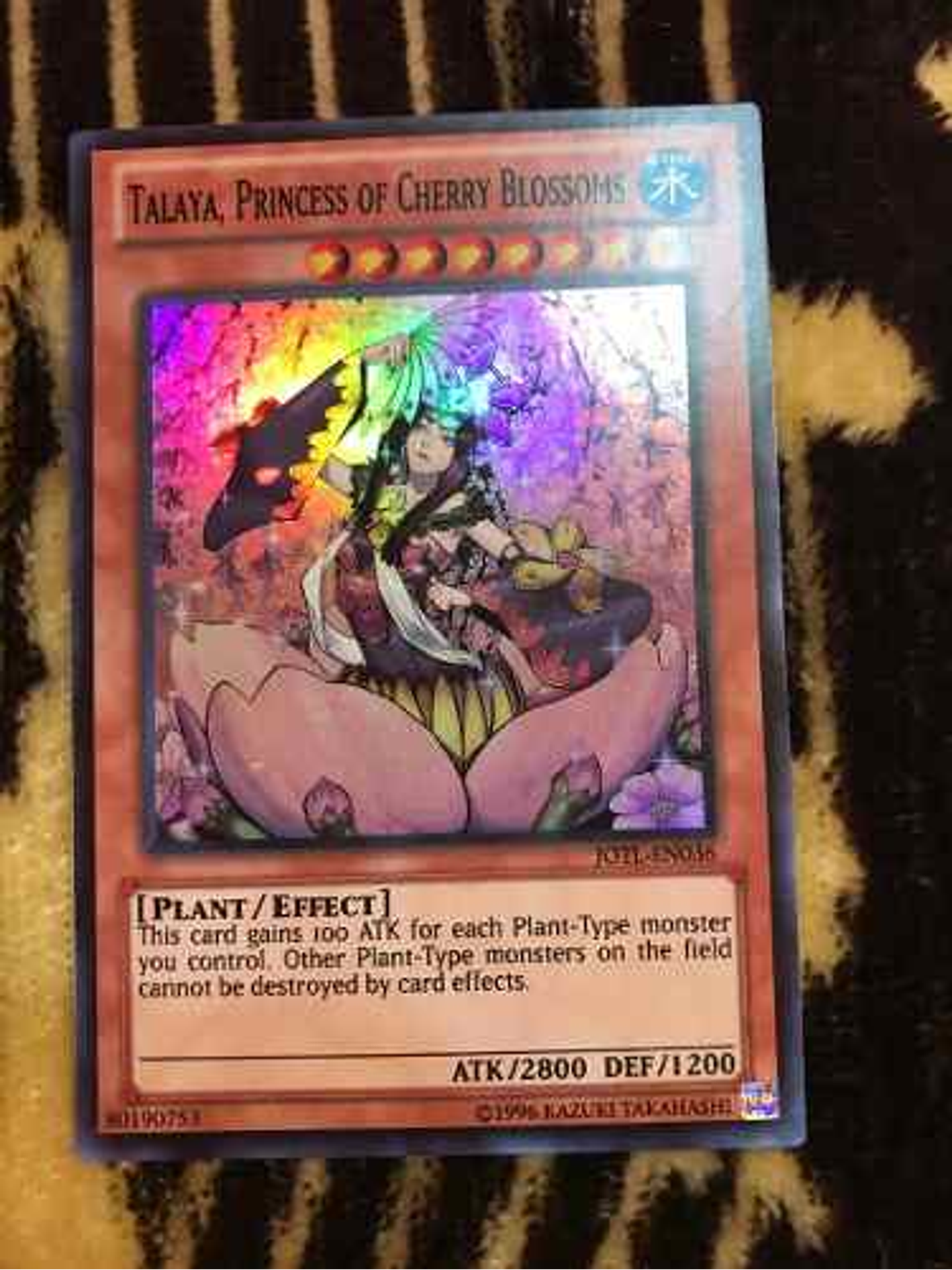 Talaya, Princess of Cherry Blossoms - JOTL-EN036 - Super Rare 1st Edition 1